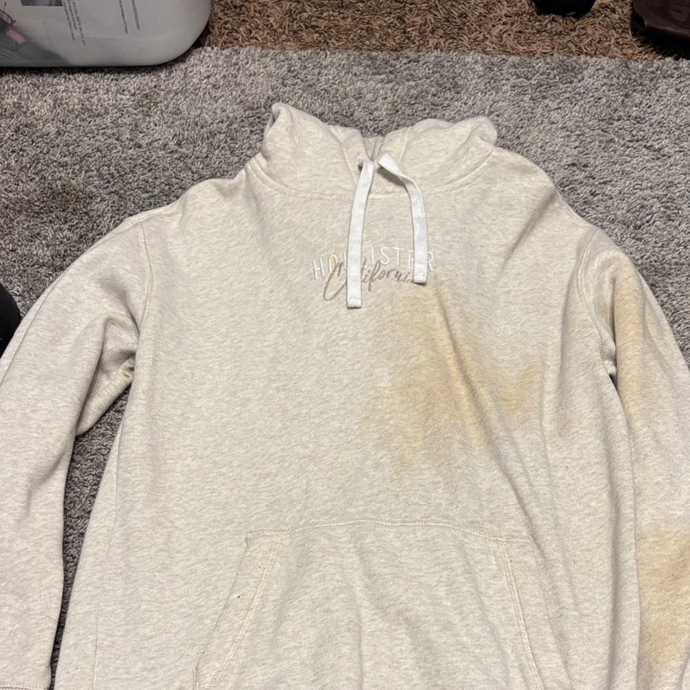Hollister Cream Hoodie